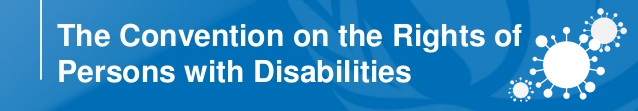 United Nations Convention on the Rights of Persons with Disabilities with SARS-COV2 overlay